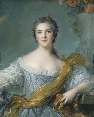 Victoire de France (1733-99) in Fontevrault, 1748 von Jean Marc Nattier